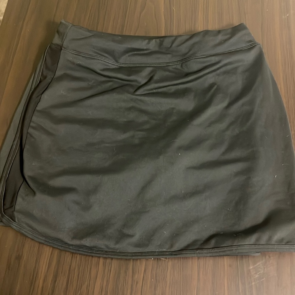 Zelos black scooter athletic skirt size small